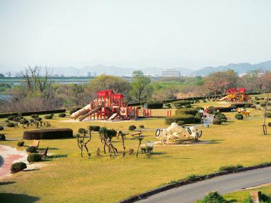 在大公園享受放鬆之旅